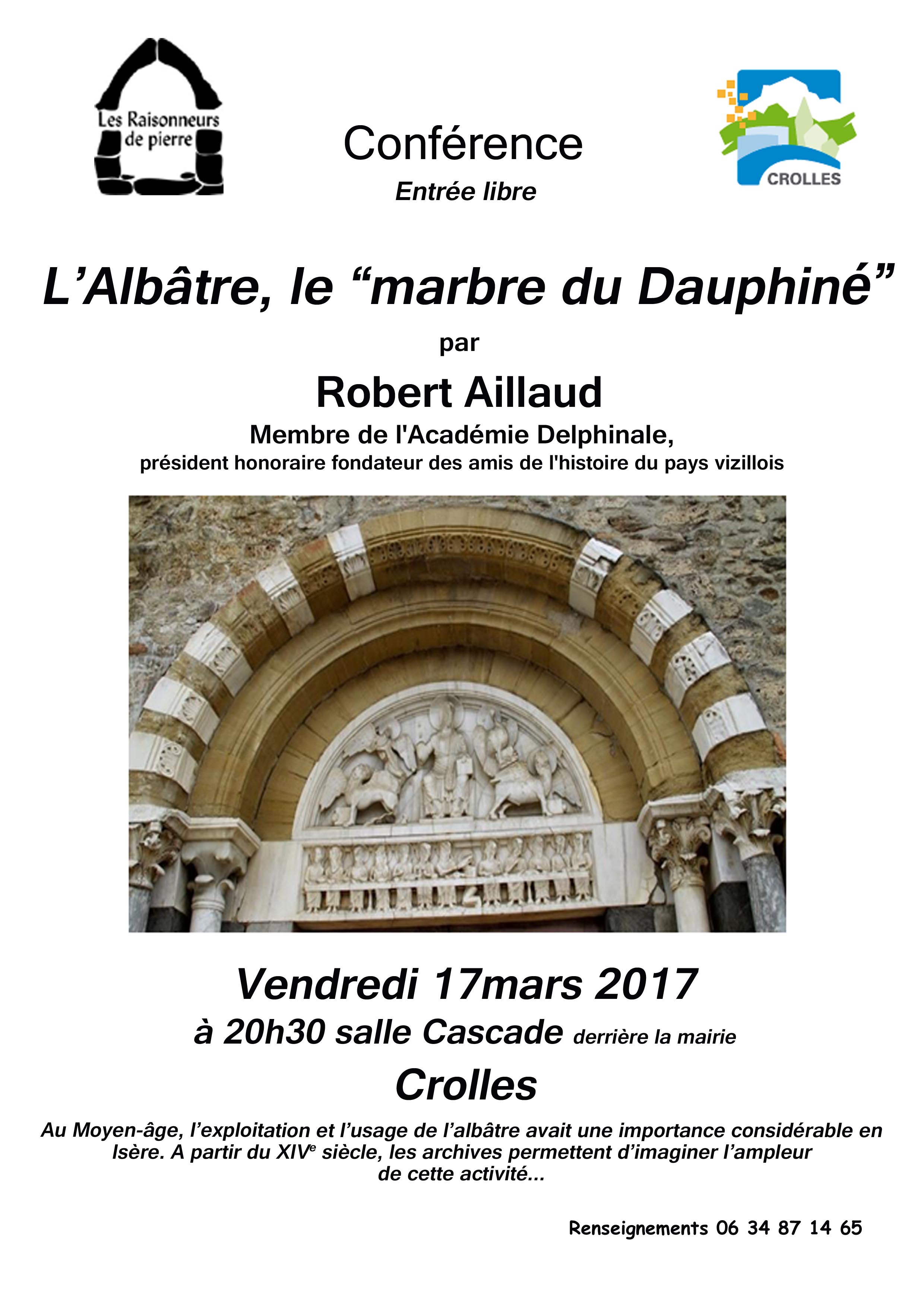 Conférence 2017 - Affiche Albâtre