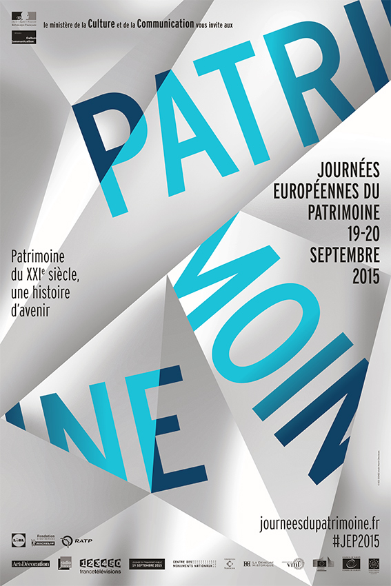 Affiche Journées européennes du Patrimoine 2015