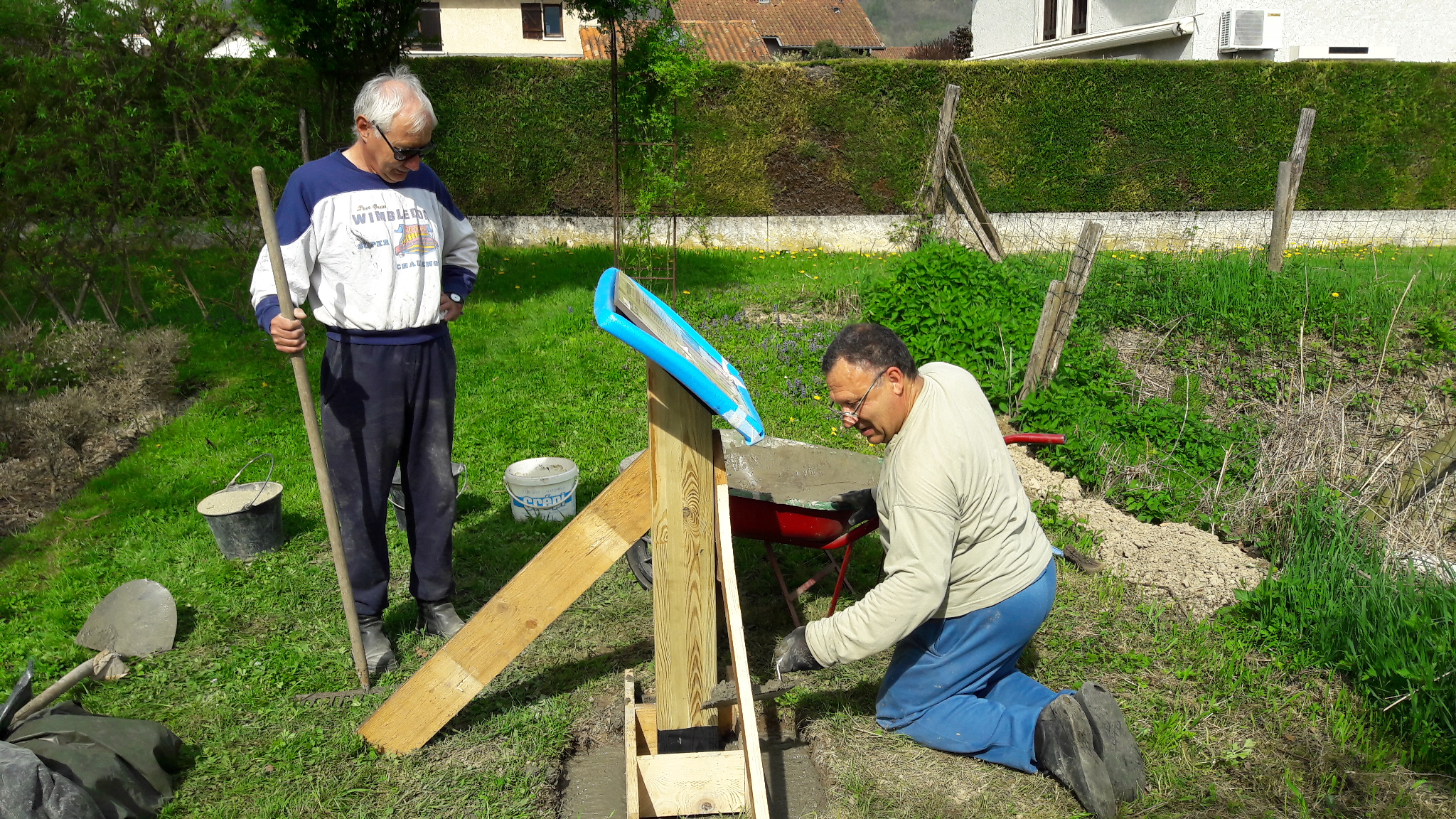 Installation de la table de lecture